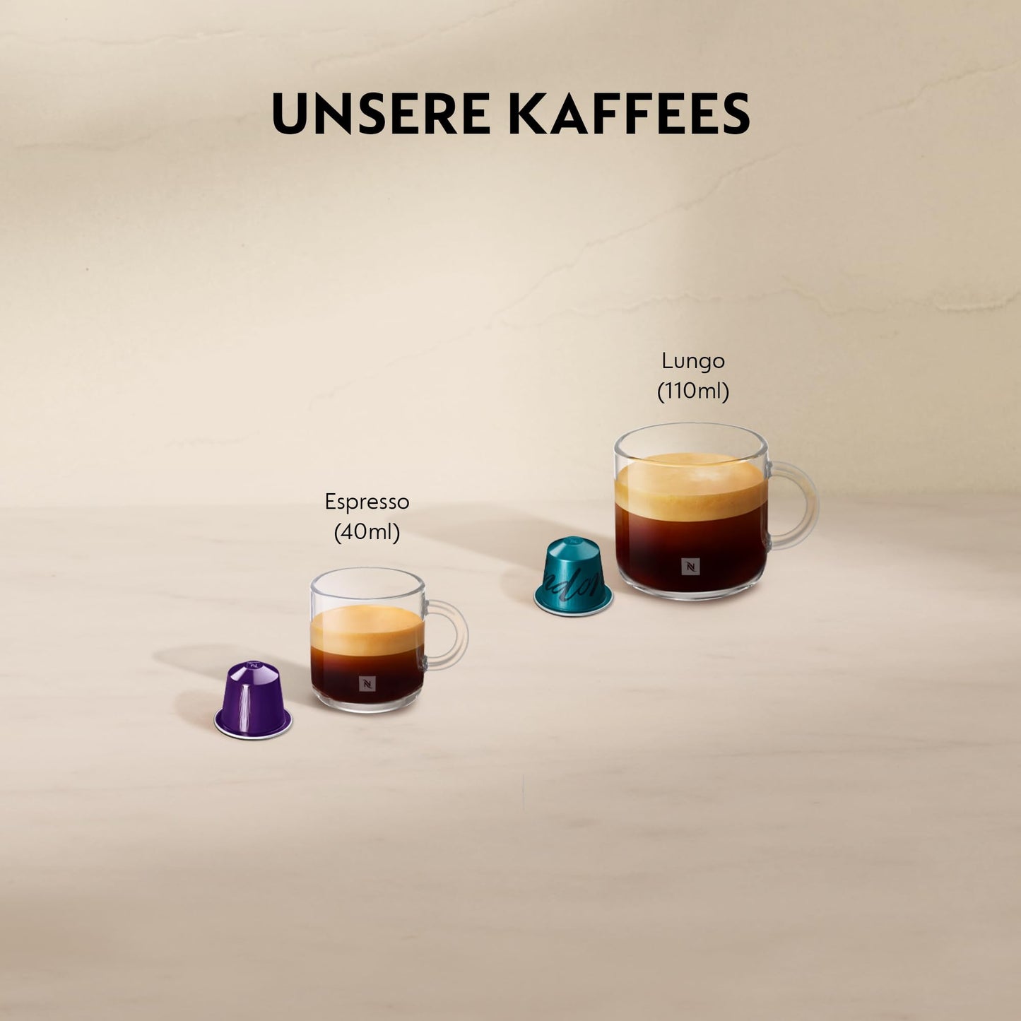 👉 Kapsel-Kaffeemaschine – Mit Hochdruckpumpe & Energiesparfunktion, automatische Abschaltung nach 9 Min., für Espresso & Lungo, 0,7 l Wassertank, Schwarz